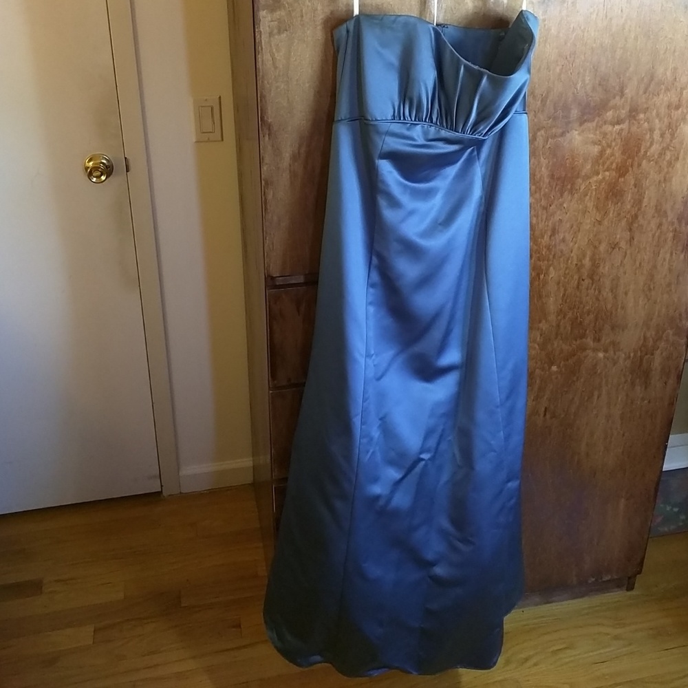 Beautiful David's Bridal Floor Length Gown